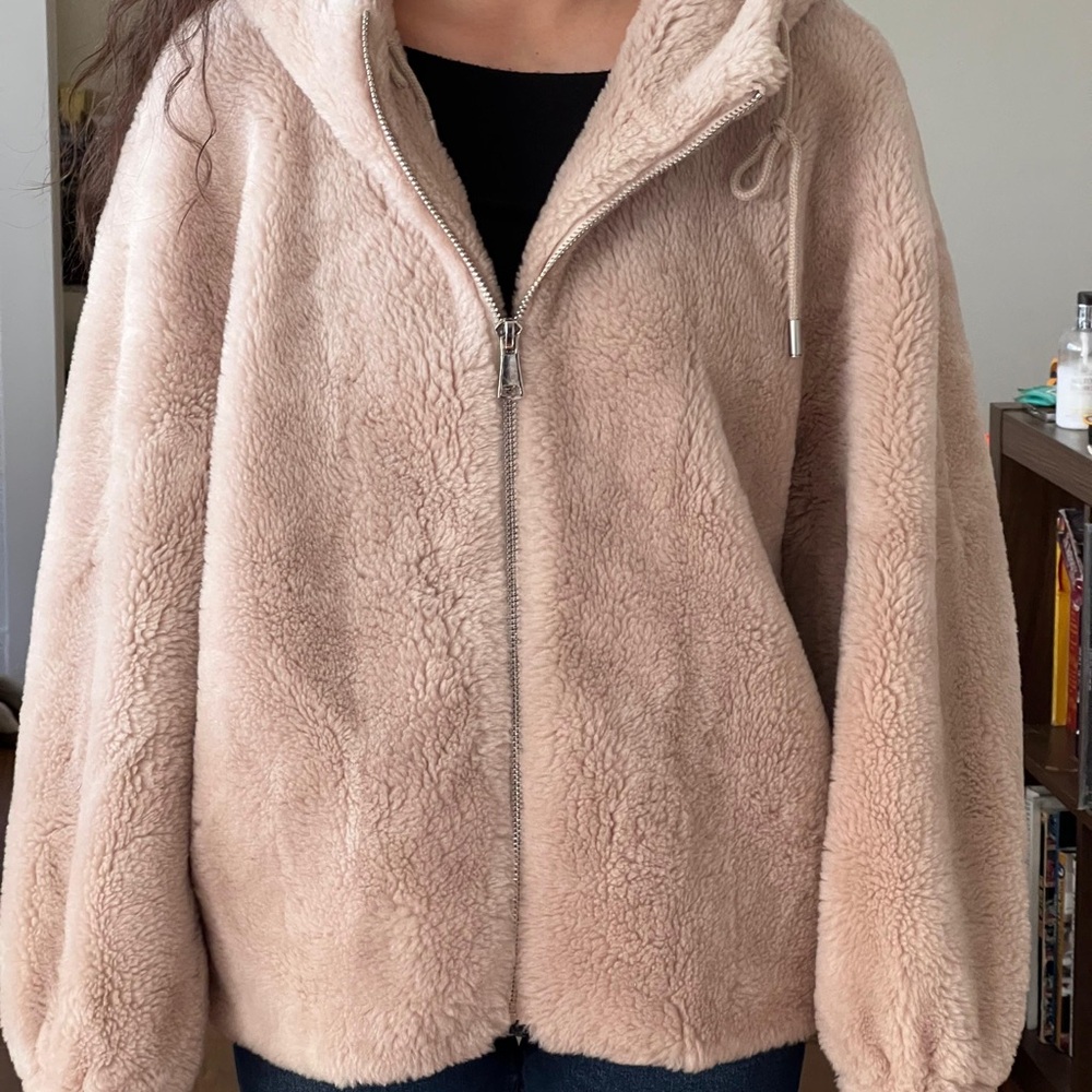 Cozy Light Pink Jacket